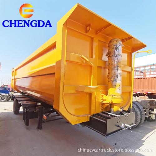 3 assi in vendita rimorchi con ribaltature semi -camion dumper